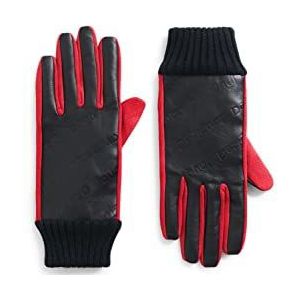 Desigual Glove_Logomania 2000 Black winteraccessoireset, zwart, U-dames, zwart, één maat, zwart.