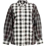 Desigual - Cotton Shirt - Veelkleurig - Katoen - Dames