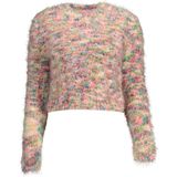 Desigual - Veelkleurig - Longsleeve - Ronde Halslijn - Dames