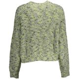 Textured Knit Crew Neck Sweater - Groen