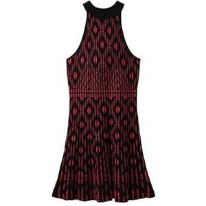 Desigual Dames Vest_EL Havre Jurk, rood, L