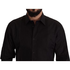 Desigual - Damesjurk - Zwart - Regular Fit - Tropisch Patroon