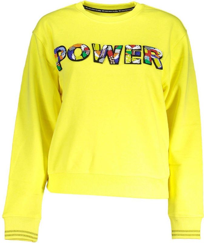 Power - Crew Neck Sweatshirt - Geel - Sweater