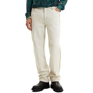 Desigual Denim_roc 1001 Raw DENIM_ROC heren, Wit.