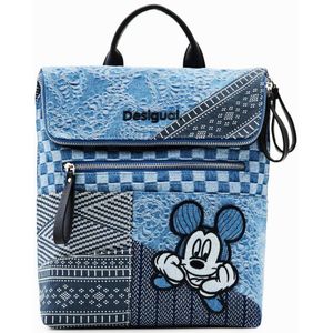 Desigual denim rugzak Mickey Mouse blauw