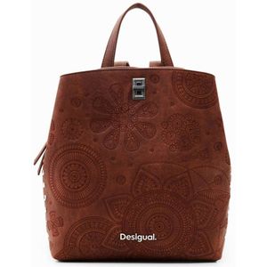 Desigual Dames Back_Dejavu Sumy Mini, bruin, Eén Maat