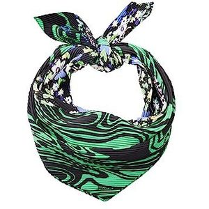 Desigual, Herfst/Winter Pashmina Collectie Groen, Dames, Maat:ONE Size