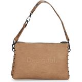 Desigual Coolest Club Handtas 27.5 cm brown