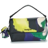 Desigual Military Flower Handtas 25.5 cm material finishes