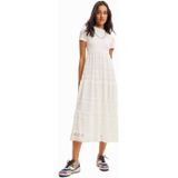 Desigual A-lijn Jurk Wit