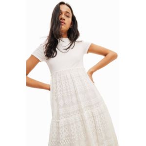 Desigual A-lijn Jurk Wit
