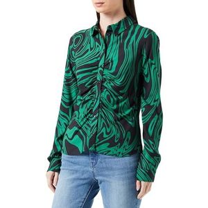 Desigual Cam_wheeler damesblouse, zwart.