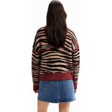 Desigual - Eclectische Chic Coltrui - Veelkleurig - Dames - Polyester