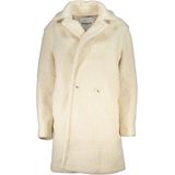 Desigual Dames Coat_London Woman Woven Overcoat, wit, XXL
