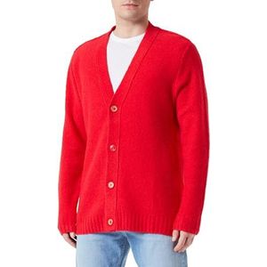 Desigual Pull JERS_enri pour homme, rouge, XL