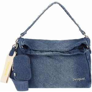 Desigual Dames PRIORI LOVE accessoires DENIM handtas, blauw, blauw