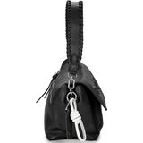 Desigual Venecia Accessories PU Across Body Bag voor dames, half logo 24, zwart, zwart