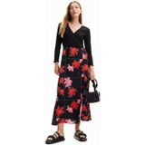 Cinturón - Geometrisch Motief - Leer - Ancho 2,8 cm