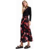 Cinturón - Geometrisch Motief - Leer - Ancho 2,8 cm