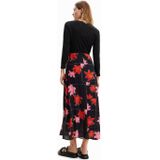 Cinturón - Geometrisch Motief - Leer - Ancho 2,8 cm