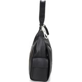 Desigual Dames Half Logo 24 New Haba Accessoires PU Shoulder Bag, Black, zwart