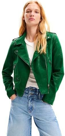 Bikerjack met textuur