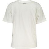 Abstract - Model 29215 - T-shirt - Wit - Katoen - Korte Mouwen