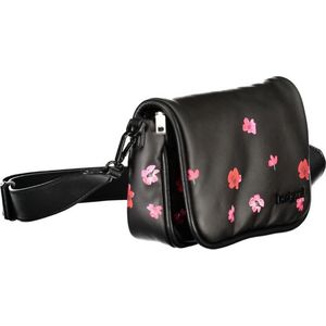 Desigual - Patroon Blouse - Lange Mouwen - V-hals - Elastische Taille - Logo Detail