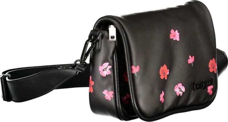 Desigual - Patroon Blouse - Lange Mouwen - V-hals - Elastische Taille - Logo Detail