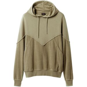 Desigual Sweatshirt voor heren, groen, L