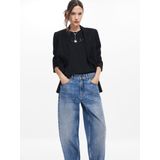 Desigual balloon fit jeans medium denim wash