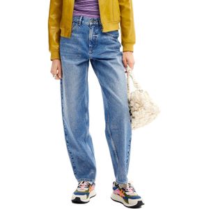 Desigual balloon fit jeans medium denim wash