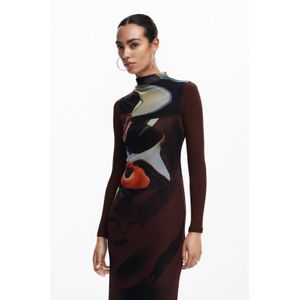 Desigual  VEST LINCOLN  jurken  dames Zwart