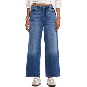 Desigual Denim_Beryl, 5053 Denim Medium Wash, 34, blauw, 34