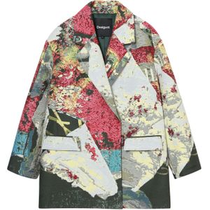 Desigual COAT_POSTER_LACROI, 9019 TUTTI FRUTI, XS, Materiaal afwerking., XS