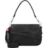 Desigual Polyurethaan handtas voor dames, zwart.