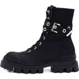Desigual - 24WSTY01 - Dameslaarzen - Zwart - Synthetisch - Ritssluiting