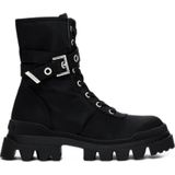 Desigual - 24WSTY01 - Dameslaarzen - Zwart - Synthetisch - Ritssluiting