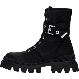 Desigual - 24WSTY01 - Dameslaarzen - Zwart - Synthetisch - Ritssluiting