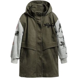 Desigual - Mickey - Parka - Multicolor - Katoen/Polyester