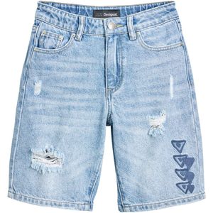Desigual Denim zandbroek voor kinderen, Blauw, 10 Jaar