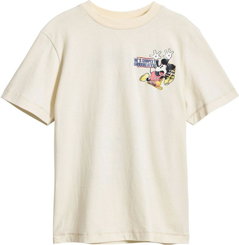 Desigual - Mickey Mouse T-shirt - Korte Mouwen - Katoen