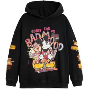 Desigual Sweat_Mickey_Mood sweatshirt voor kinderen, Zwart, 12 jaar