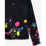 Longsleeve - Motiefprint - Knitwear - Normale Pasvorm - Lange Mouw