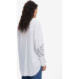 Desigual - Blouse - Wit - 100% Viscose