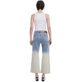 Desigual Cropped Jeans Light Blue Denim