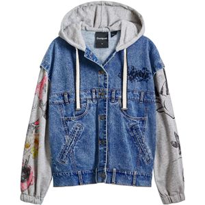Desigual spijkerjas medium blue denim