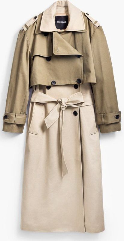 Desigual - Trenchcoat - Beige