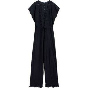 Desigual, Jumpsuits & Playsuits, Dames, Zwart, S, Polyester, Elegante jumpsuit voor elke gelegenheid