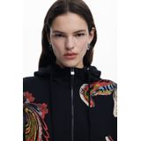 About you - Sweatvest - Capuchon - Paisley Motief - Lange Mouwen